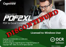 Legacy PDF2XL Licenses no longer supported
